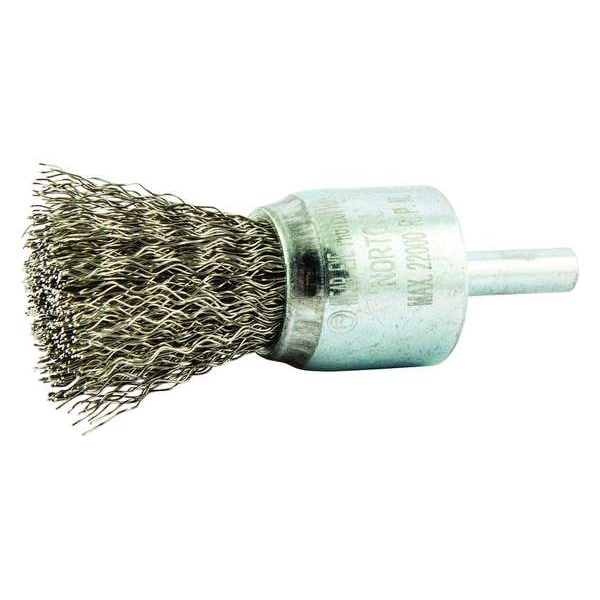 Crimped Wire End Brush, Shank Size 1/4