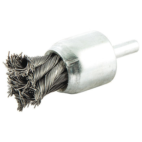 Knot Wire End Brush, Shank Size 1/4
