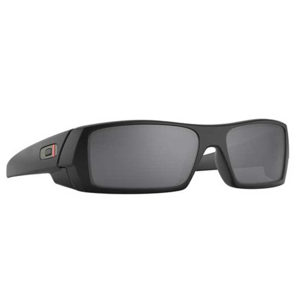 Safety Glasses, Wraparound Black Plutonite Lens, Scratch-Resistant