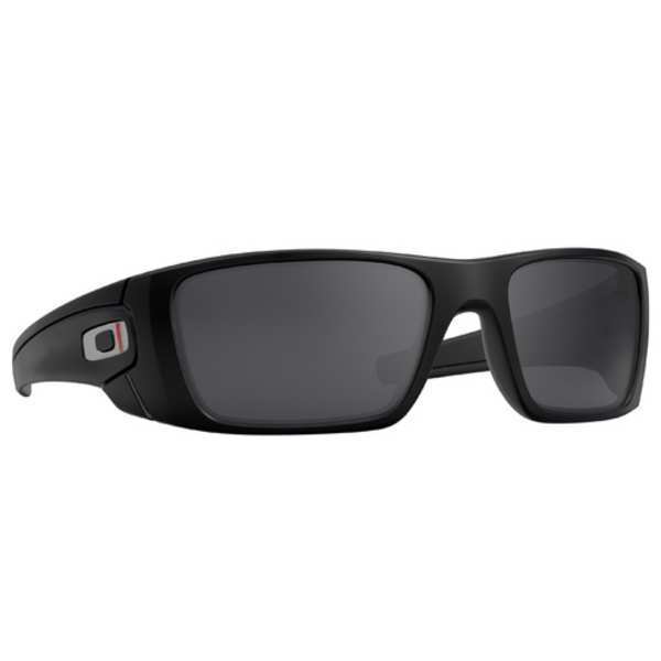 Safety Glasses, Wraparound Black Plutonite Lens, Scratch-Resistant
