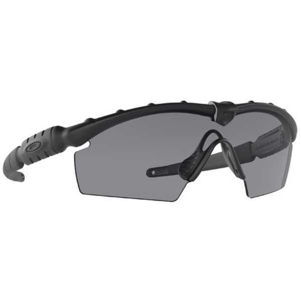 Safety Glasses, Wraparound Gray Plutonite Lens, Scratch-Resistant