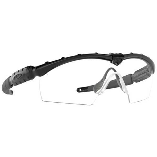 Safety Glasses, Wraparound Clear Plutonite Lens, Scratch-Resistant