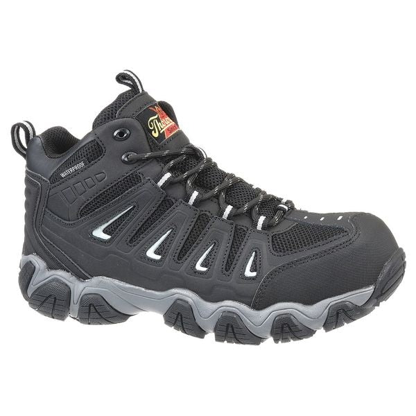 Size 9 Unisex Hiker Boot Composite Work Boot, Black