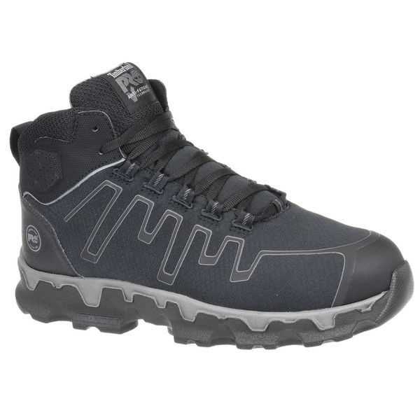 Athletic High-Top Shoe, W, 7, Black, PR