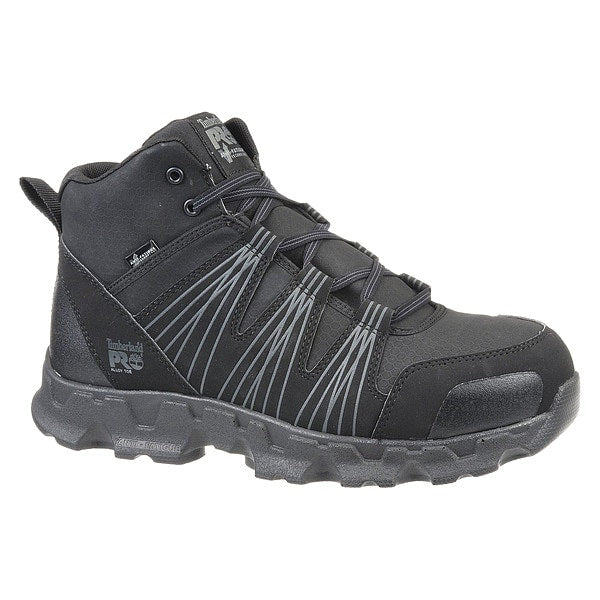 Athletic High-Top Shoe, W, 15, Black, PR