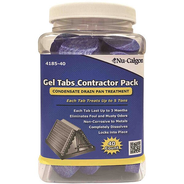 Condensate Pan Treatment, Gel Tablet