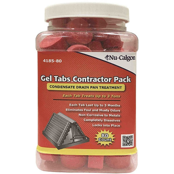 Condensate Pan Treatment, Gel Tablet