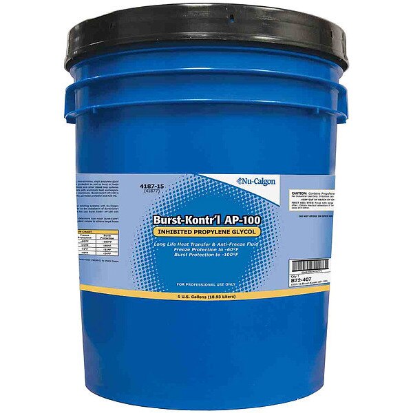 Propylene Glycol, 5 gal, Blue