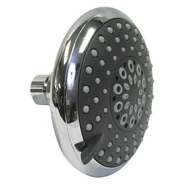 Shower Head, 4 Function, Chrome Plated