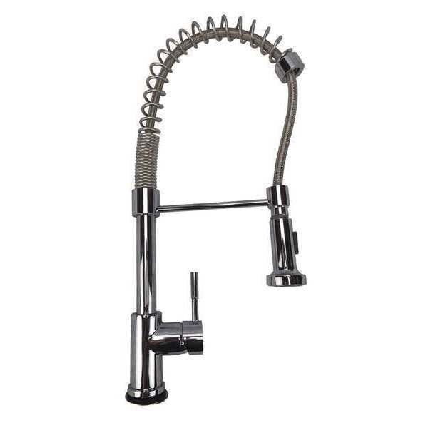 Single Lever Faucet, Pull Down Sprayer CP