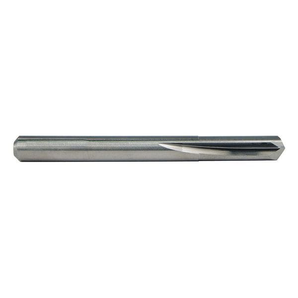 Screw Machine Drill Bit, 5/64 in Size, 135  Degrees Point Angle, Solid Carbide, Uncoated Finish