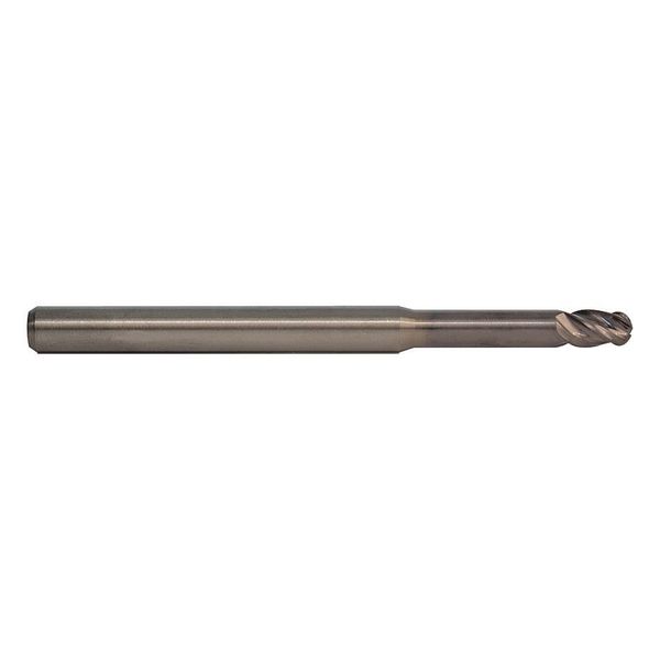 Ball End Mill, 12.00mm Dia, Carbide