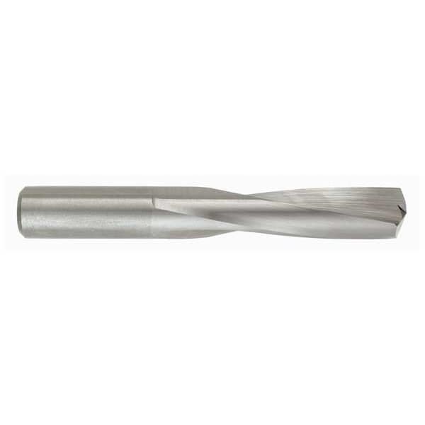Screw Machine Drill Bit, 1/16 in Size, 135  Degrees Point Angle, Solid Carbide, TiN Finish