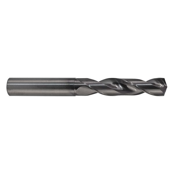 Screw Machine Drill Bit, 5.10 mm Size, 142  Degrees Point Angle, Solid Carbide, Altima Finish
