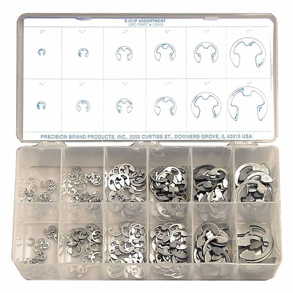 External Retaining Ring Assortment, Steel