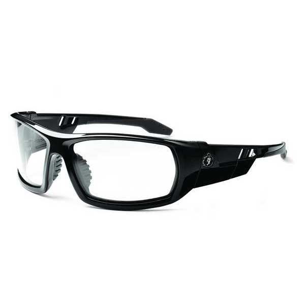 Safety Glasses, Traditional Clear Polycarbonate Lens, Scratch-Resistant