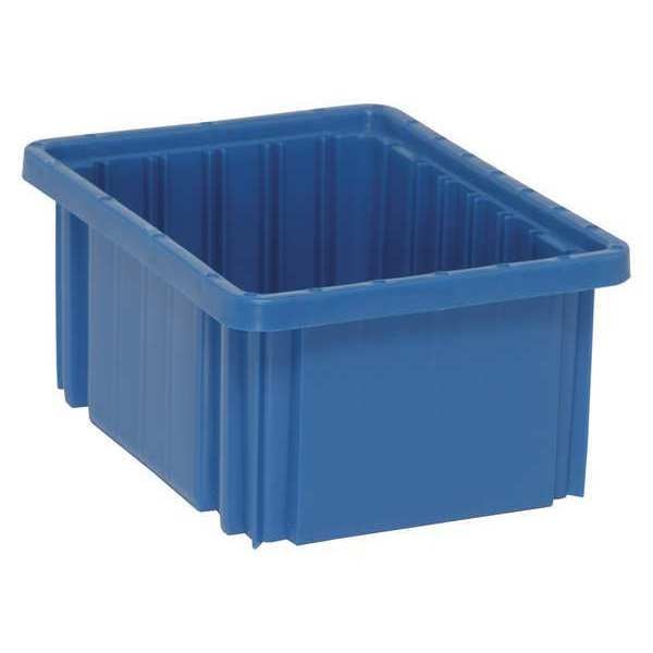 Divider Box, Blue, Not Specified, 10-7/8 in L, 8-1/4 in W, 5 in H
