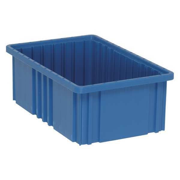 Divider Box, Blue, Not Specified, 16-1/2 in L, 10-7/8 in W, 6 in H