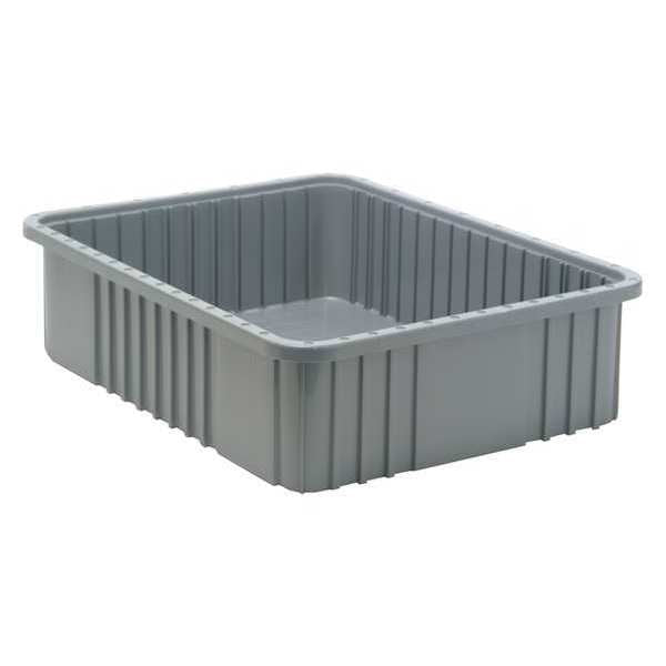 Divider Box, Gray, Not Specified, 22-1/2 in L, 17-1/2 in W, 6 in H