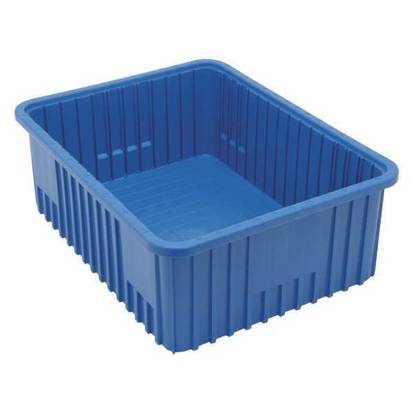 Divider Box, Blue, Not Specified, 22-1/2 in L, 17-1/2 in W, 8 in H