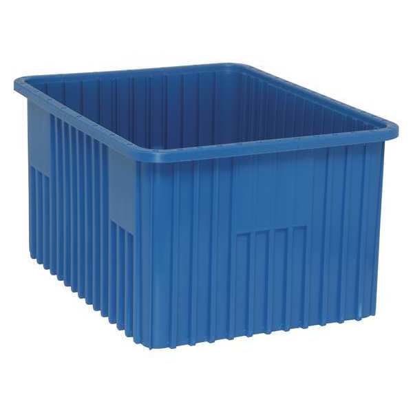Divider Box, Blue, Not Specified, 22-1/2 in L, 17-1/2 in W, 12 in H