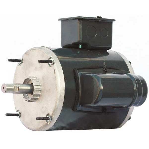 Direct Drive Motor, Permanent Split Capacitor, 1/3 HP, 115V AC, 1,725 Nameplate RPM