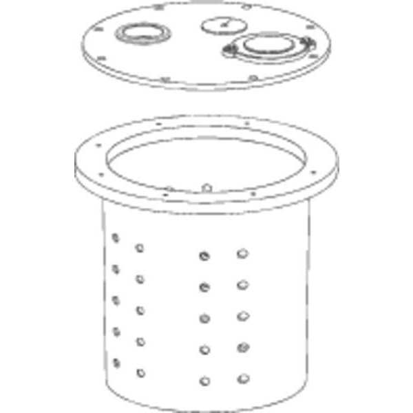 Crawl Space Sump Basin and Cover