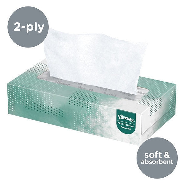Naturals, 2 Ply Facial Tissue, 48 Boxes, 125 Sheets per Box