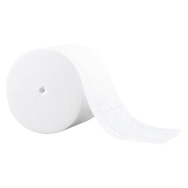 Coreless High-Capacity Standard Roll Toilet Paper, 2-Ply, White, (1,000 Sheets/Roll, 36 Rolls)