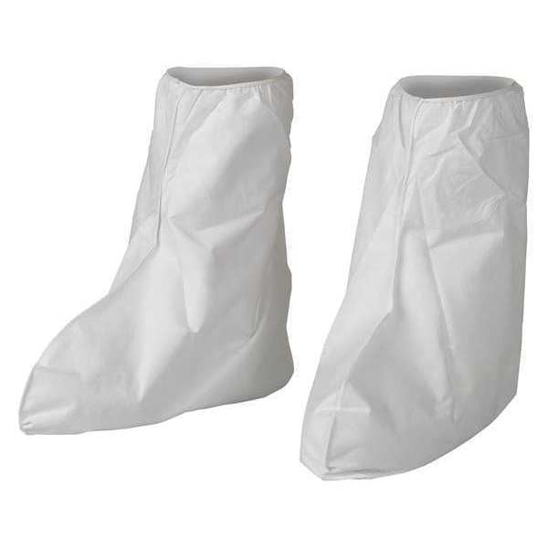 Liq Parti Protect Boot Cover 18 PVC Sole WHT MD/LG 400/Cs