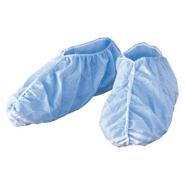 BreathParti ShoeCover Seamless ElastSole Cleanroom XL/2X BLU