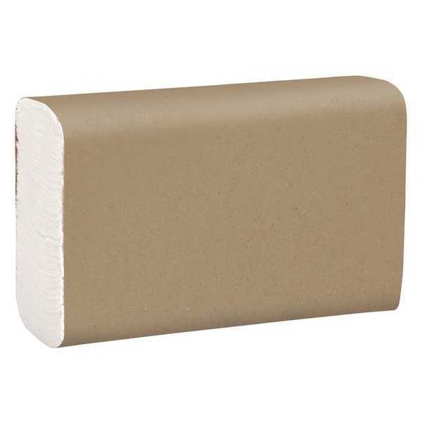 Essential Multifold Paper Towel, 255 Sheets, White, 16 PK