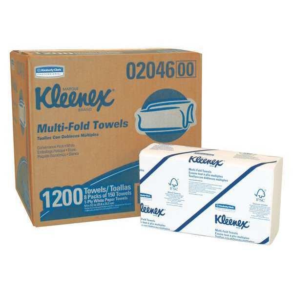 Multifold Paper Towels, 1-Ply, 9.2