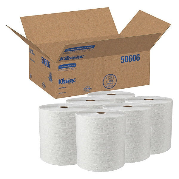 Hard Roll Paper Towels with Premium Absorbency Pockets, 1.75