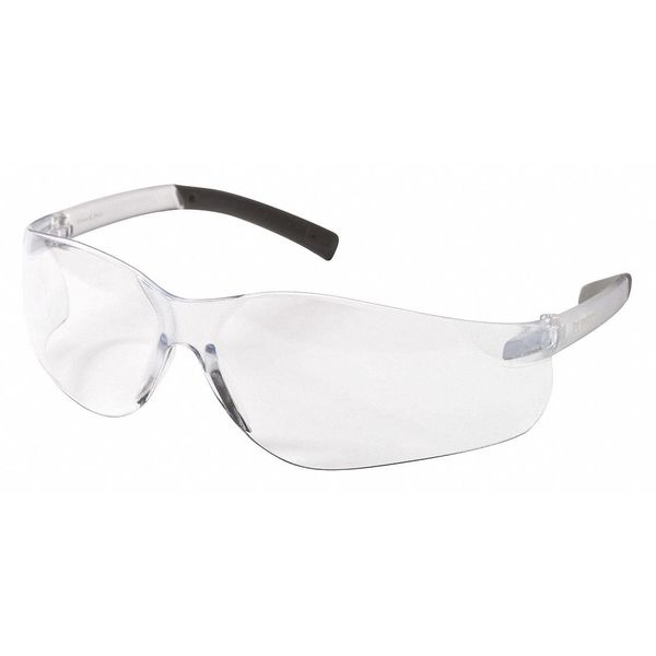 Safety Glasses, Clear Polycarbonate Lens, Scratch-Resistant, 12PK