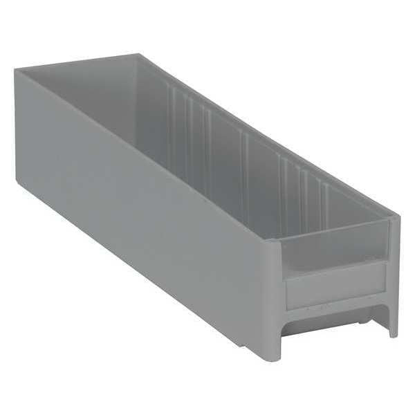 Interlocking Drawer, Gray, Polystyrene, Not Specified Load Capacity