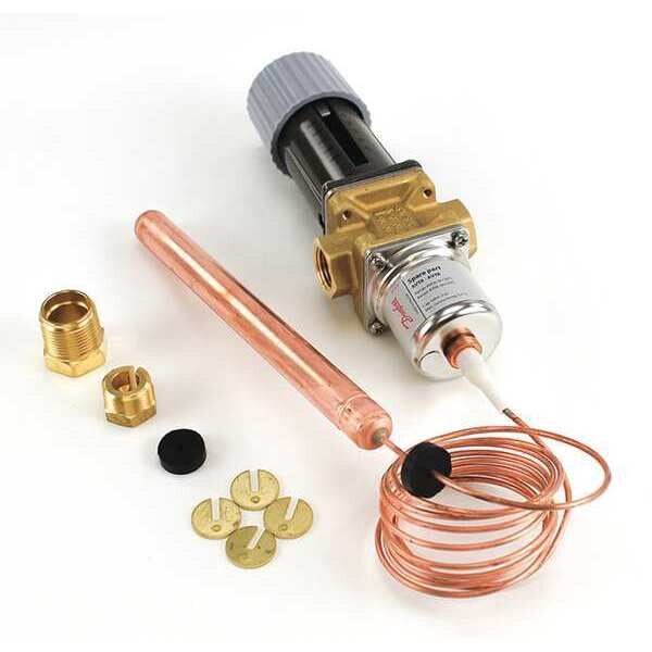 Regulator, 1/2in, 32-85 Deg F, Open/Rise