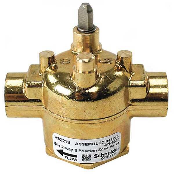 Actuator, 1/2inSweat, Steam/Hi Temp, 2.5CV