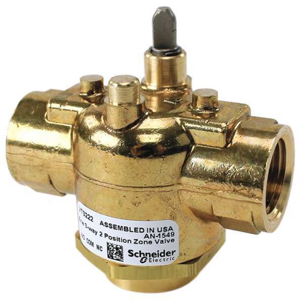 Valve Body, 1/2inNPT, 3 Way, 3.0 CV