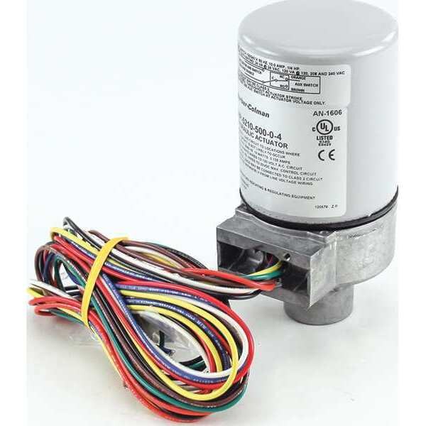 Actuator, 120V, Spring Return with Switch