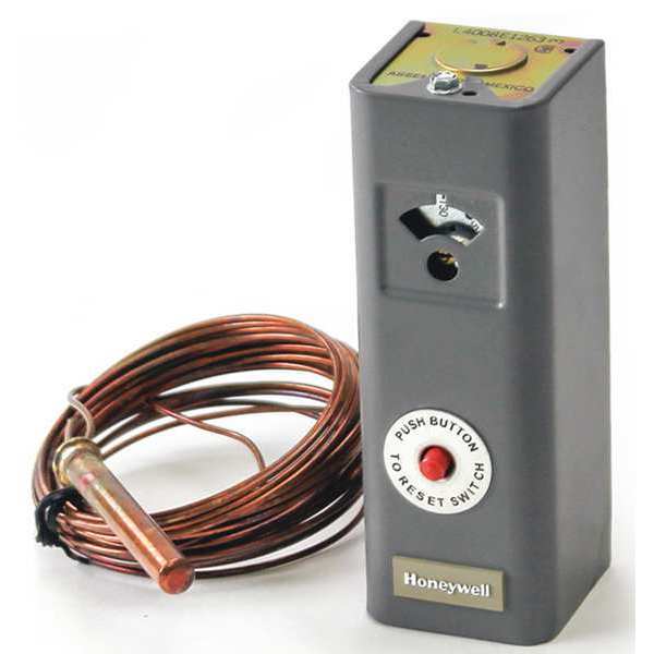 Limit Switch, 130-270 Degrees F, 20 ft Cap