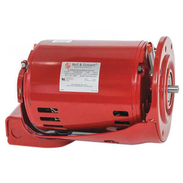 Motor, 1/2 HP, 208/230/460V, 3 Phase