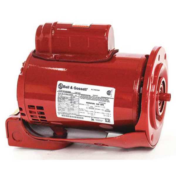 Motor, 1/2 HP, 1750 rpm, 1 Phase
