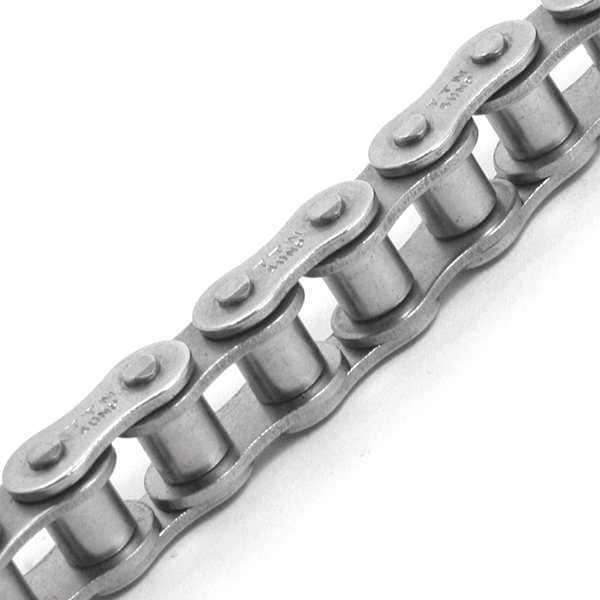 Roller Chain, Single Strand, SS, 100 ft.