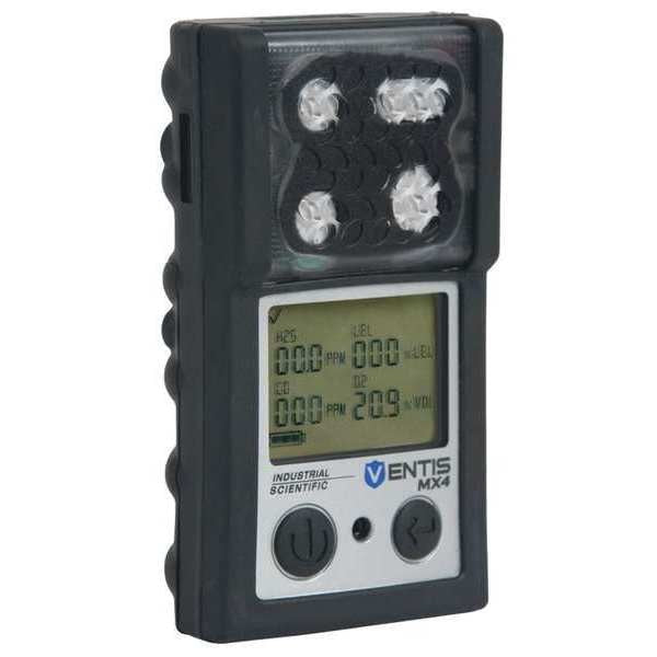 Multi-Gas Detector, 8 hr Battery Life, Black