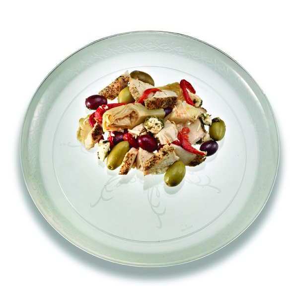Plate, 12/20, 9 in., Clear, PK240