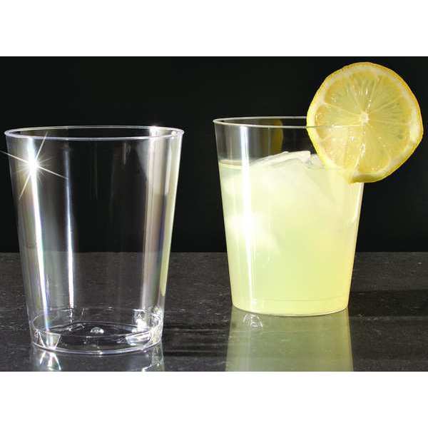 Tumbler 25/20 10 oz. Clear, Rigid Plastic, Pk500