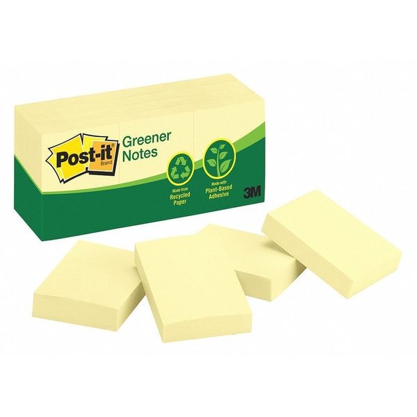 Post-It Notes, 2inx1.5in, Canary Yellow