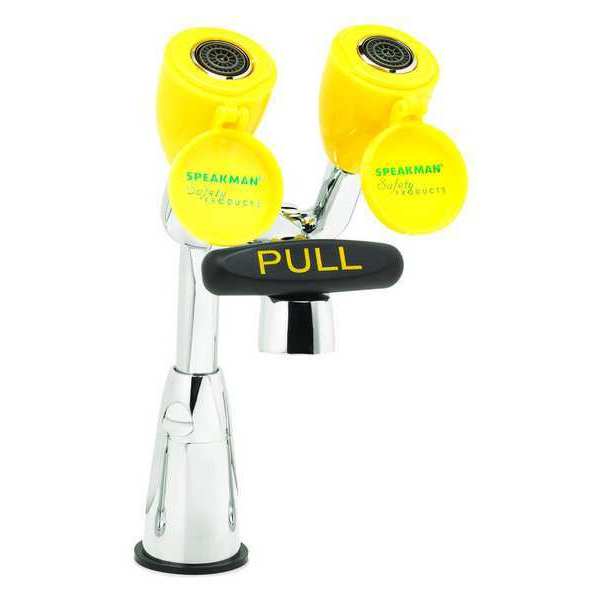 Deck Mounted Eyewash/Faucet Combination No Bowl