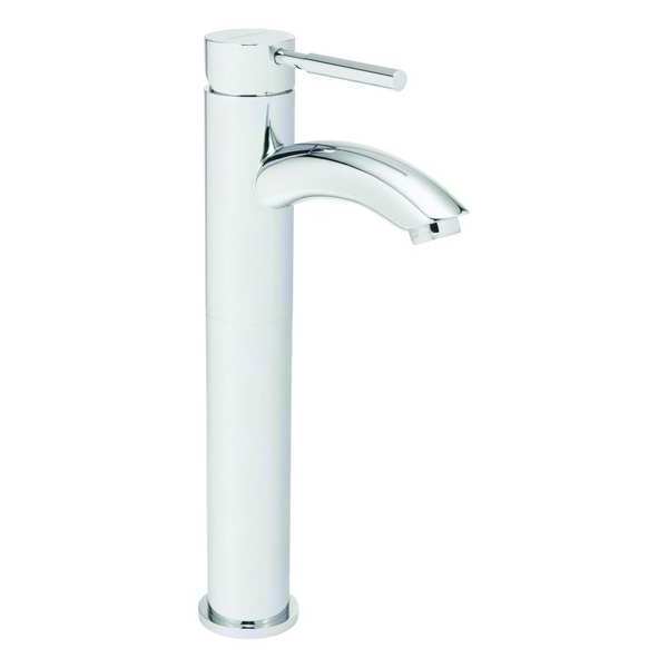 Manual Single Hole Mount, 1 Hole Vessel Sink Faucet, Polished Chrome
